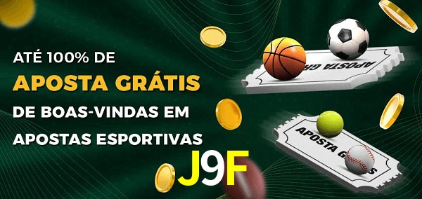 J9F Ate 100% de Aposta Gratis